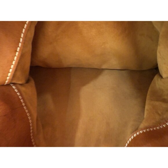 Patricia Nash Reinzo Hand Painted Floral Dual Handle Shoulder Bag Italian Leathe - Picture 16 of 16